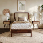 Anspach Solid Wood Platform Bed