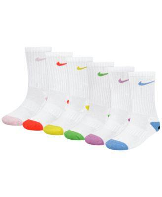 Nike Kids' Smiley Crew Socks 6-Pack