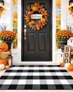 Buffalo Plaid Outdoor Rug