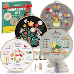 Embroidery Kit 4-Pack