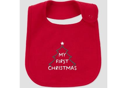 Carter's Christmas Bib