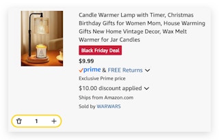 Candle Warmer Lamp with Timer