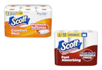 Scott Toilet Paper and Paper Towels
