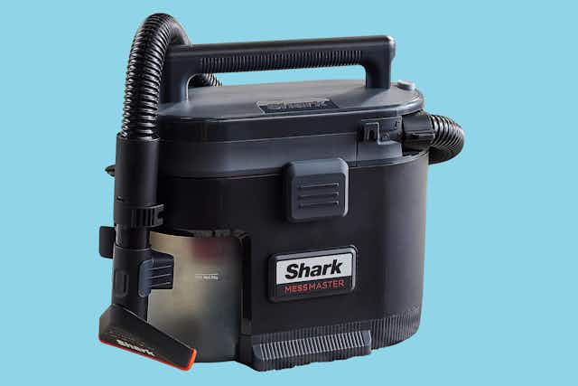 Shark MessMaster Vacuum, $90 Shipped at QVC (Reg. $170) card image