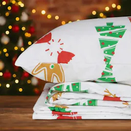 King Size Christmas Sheet Set