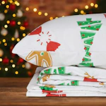 King Size Christmas Sheet Set