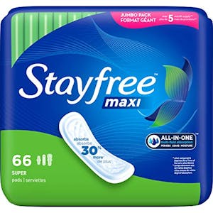 Stayfree Maxi Pads