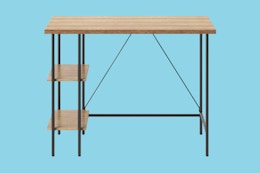 Get This Desk With Shelves for $46.55 at Target (Reg. $70) card image