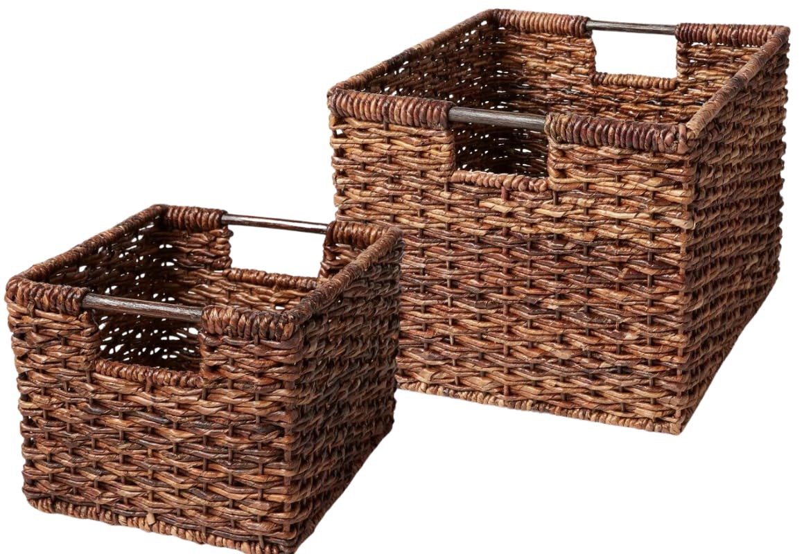 Brightroom Woven Abaca Crates