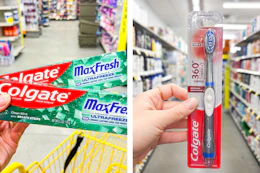 colgate toothpaste and toothbrushes