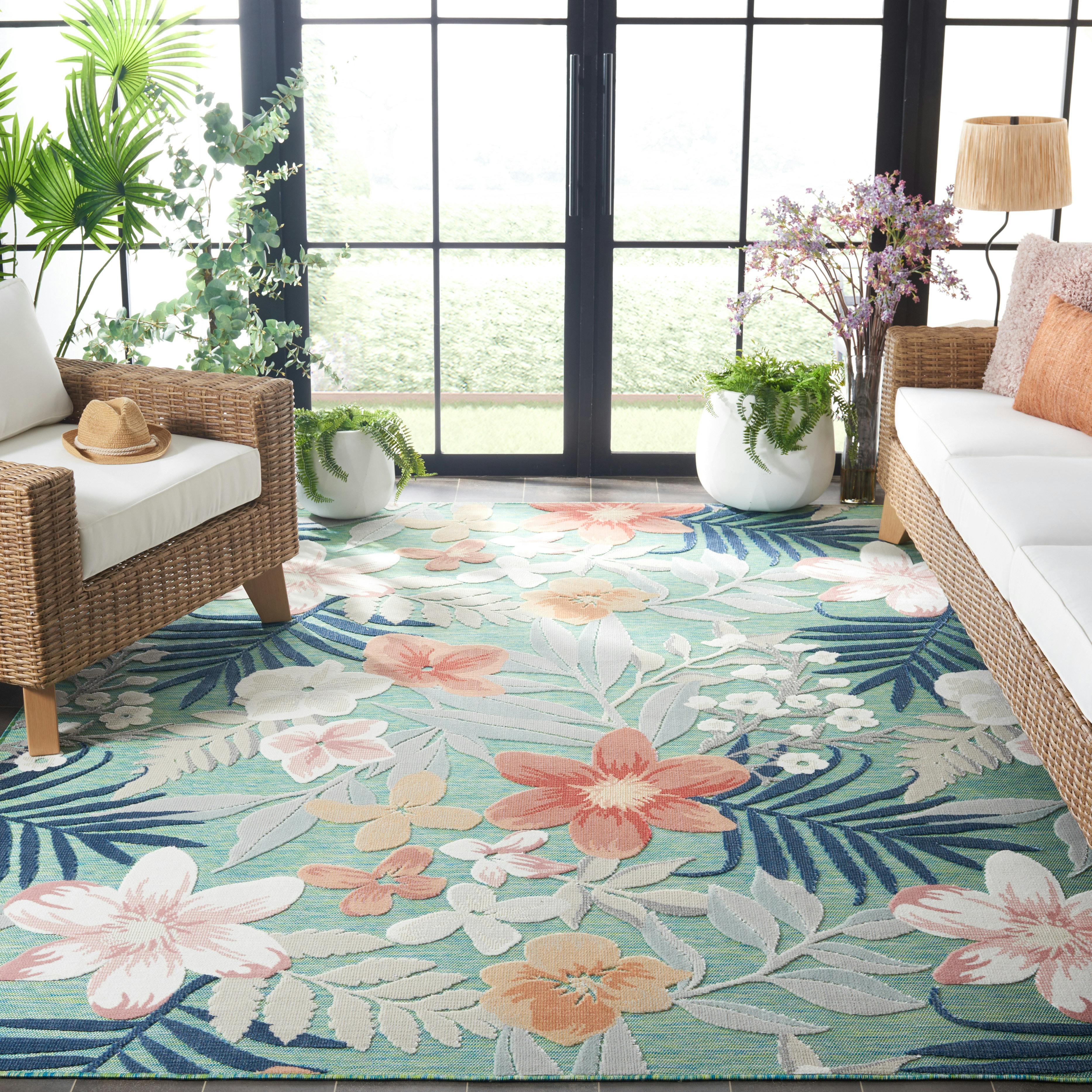 Shutesbury Floral Area Rug
