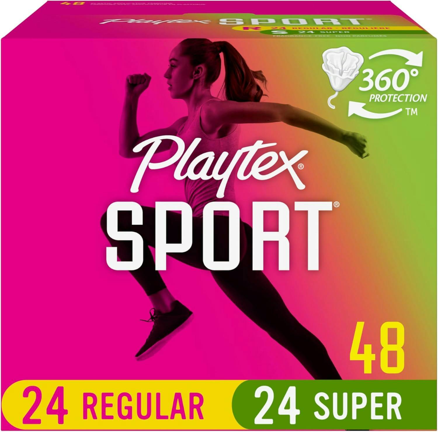 2 Playtex Sport Tampon Multipack