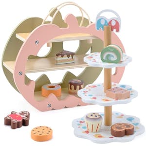 Wooden Toy Tea Party Set