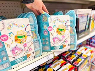 squishmallows ultimate accessory studio on a target shelf