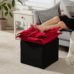 Square Storage Ottoman
