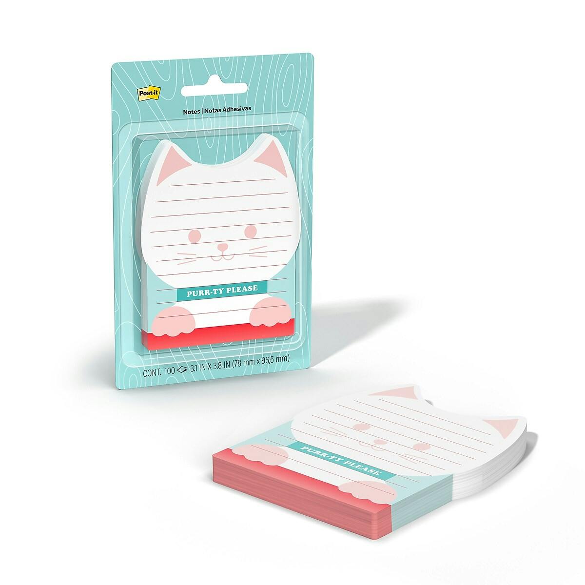 Post-it Cat Sticky Notes