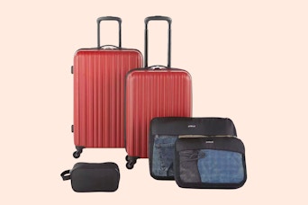 protocol sarasota 5 piece hardside luggage set at JCPenney