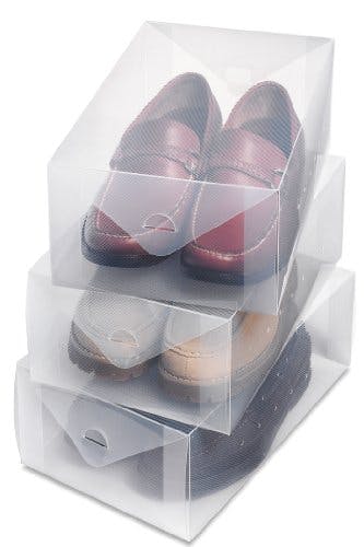 Whitmor Shoe Box 3-Pack