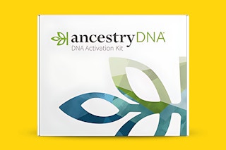 AncestryDNA Feature Photo On Yellow Background