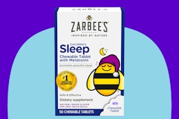 Zarbees Kids Melatonin Chewable Tablets