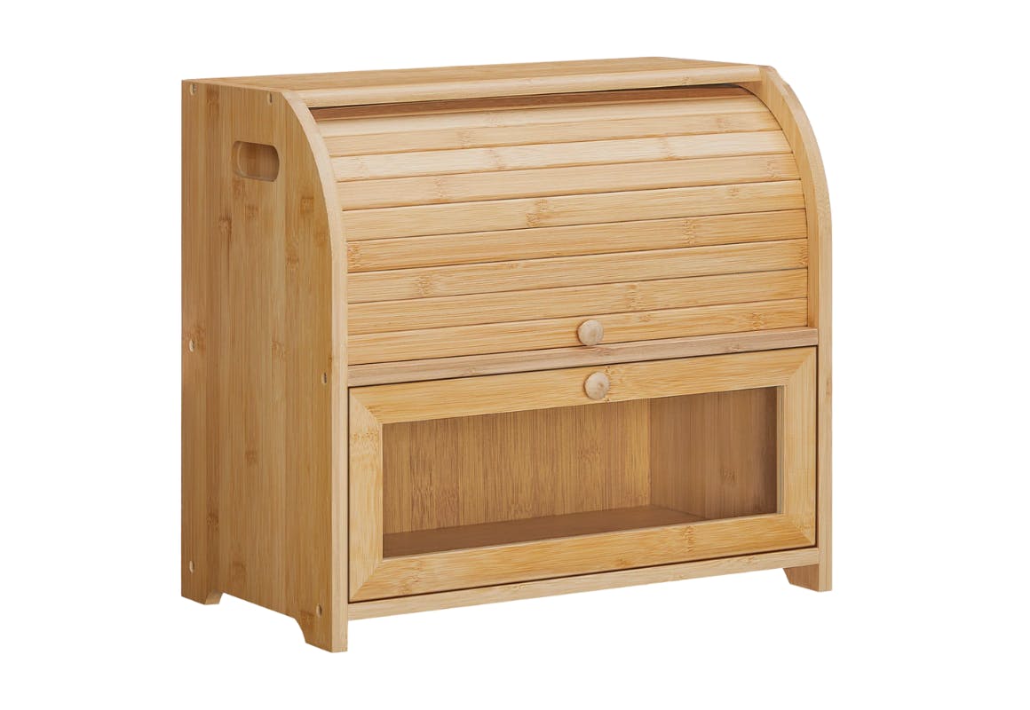 Loon Peak Bamboo Bread Box