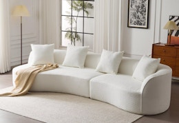 Save Over $400 on This Christopher Knight Boucle Sectional at The Home Depot card image
