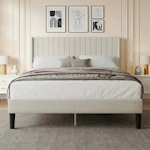 Queen Size Upholstered Bed Frame