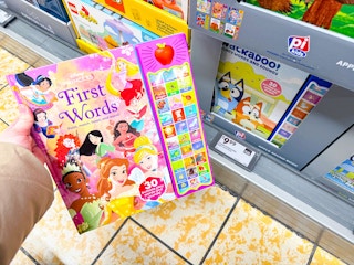 aldi disney children's first words sound book