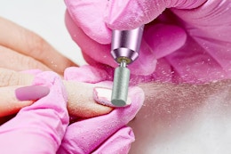 Electric Nail Drill, $9.49 on Amazon (30K+ Sold Last Month) card image