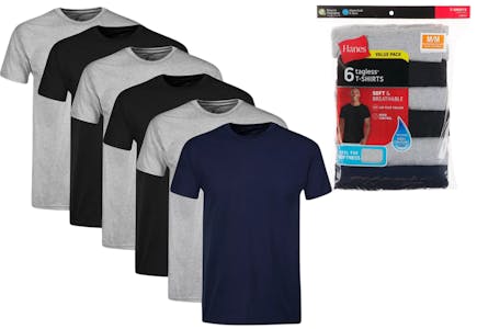 2 Hanes Men's Shirt Sets