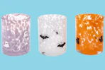 members mark halloween icon drinking glasses stock collage