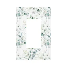 Watercolor Eucalyptus Wall Plate