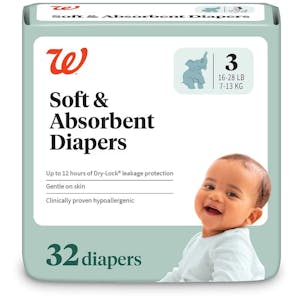 3 Walgreens Diaper Packs