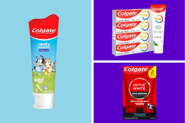 Toothpaste Coupons on Amazon: Save on Crest, Colgate, and More card image
