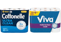 1 Viva + 1 Cottonelle