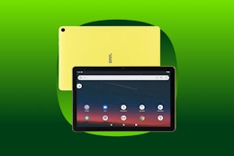 yellow 10.1 inch tablet