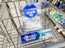 crest and oral-b items in walgreens cart