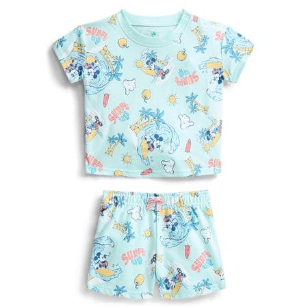 Baby Mickey Mouse Tee & Shorts Set