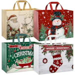 Christmas Gift Bags 12-Pack
