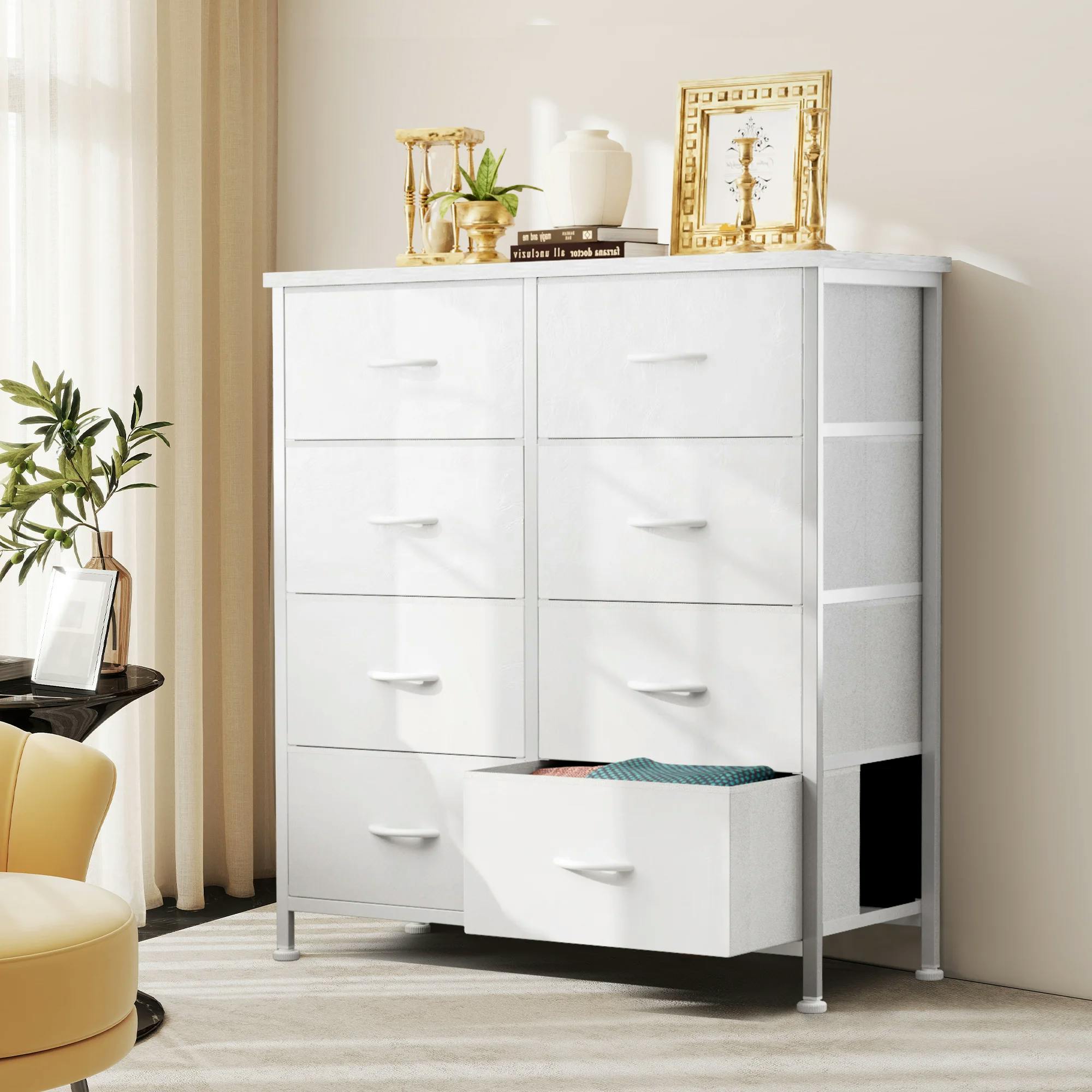 Children's Wardrobe with 8 Drawers