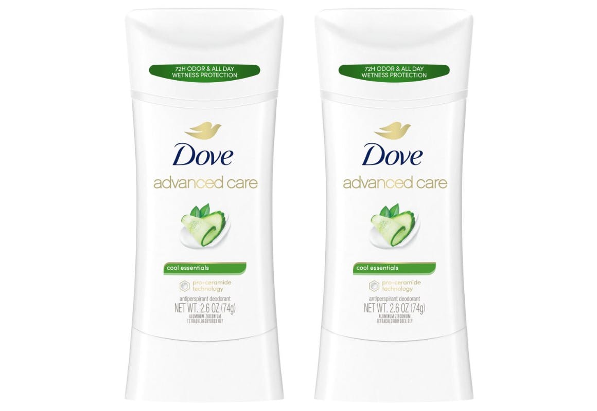 2 Dove Deodorant Sticks