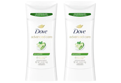 2 Dove Deodorant Sticks