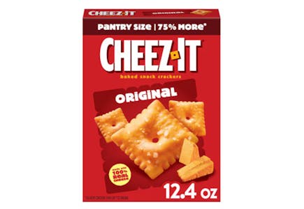 2 Cheez-It Snack Crackers Boxes