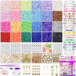Clay Beads Bracelet Making Kit