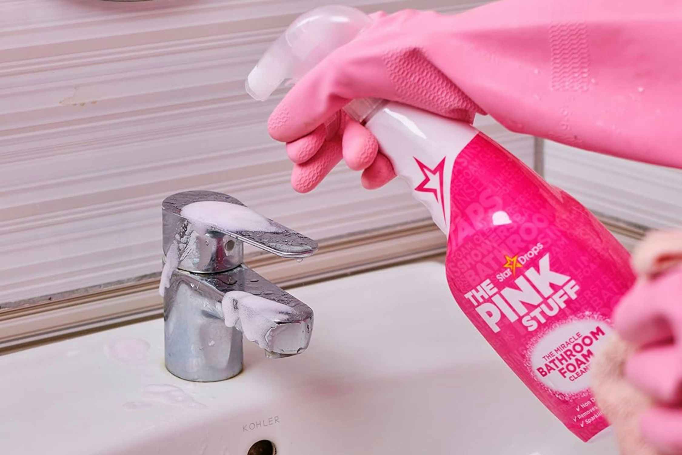 The Pink Stuff Bathroom Cleaner Spray, as Low as $5.67 on Amazon