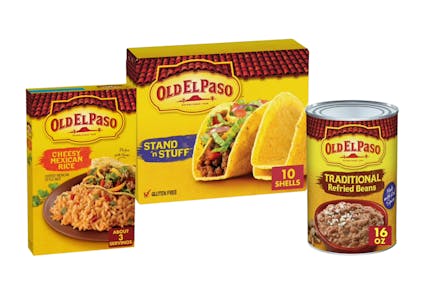 3 Old El Paso Items