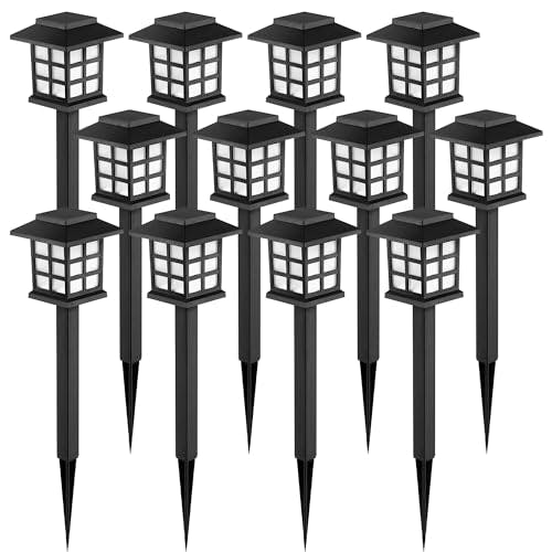 Solar Outdoor Lights 12-Pack