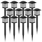 Solar Outdoor Lights 12-Pack