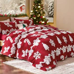 Bedsure King Christmas Comforter Set