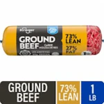 Kroger Ground Beef Chub